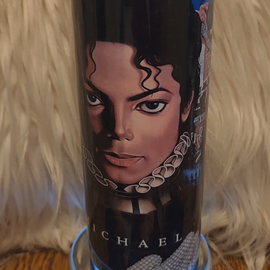 Mouse Pad and Tumbler MJ