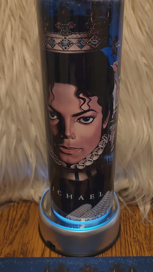 Mouse Pad and Tumbler MJ