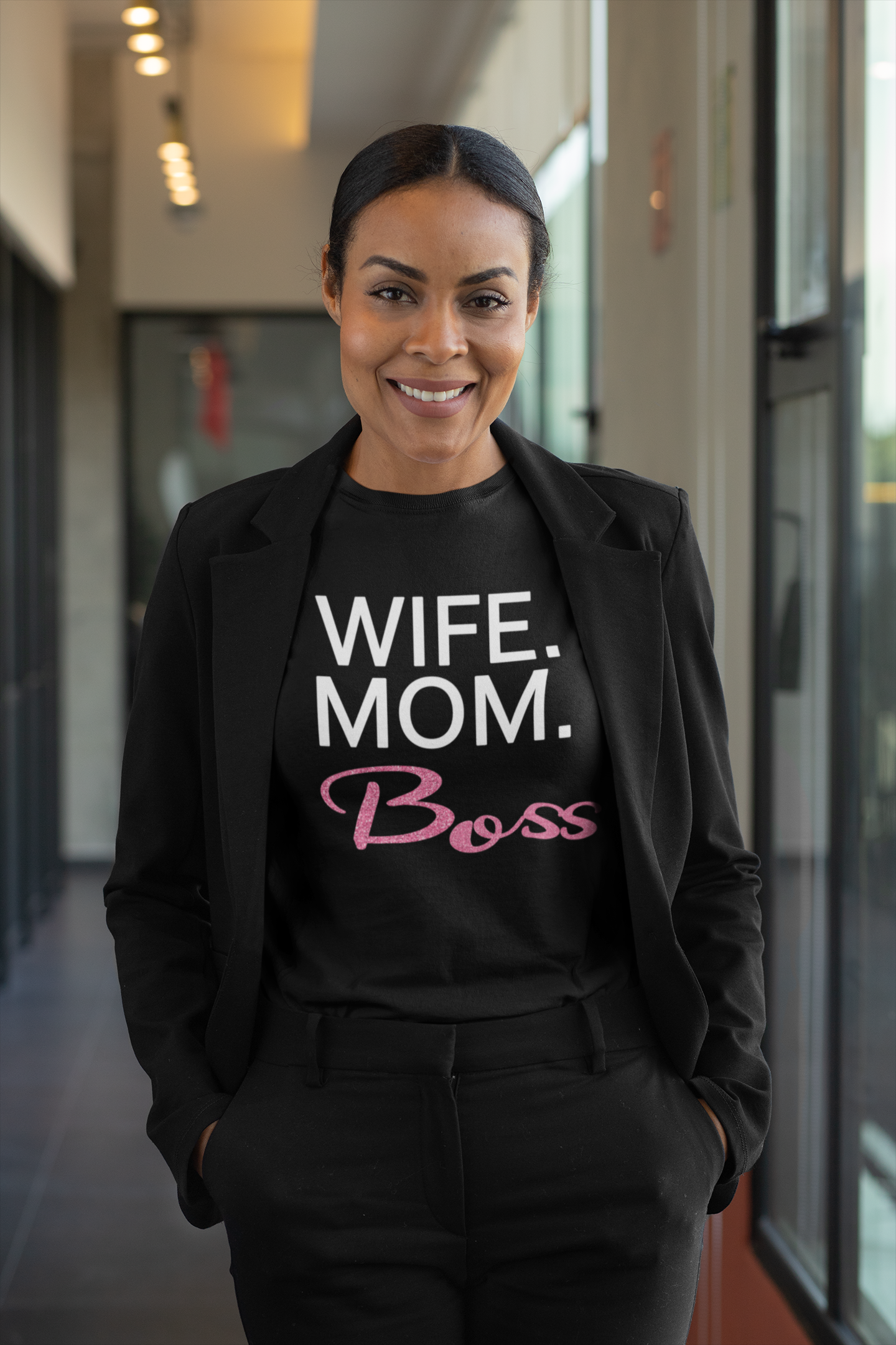 Wife. Mom. Boss Tee